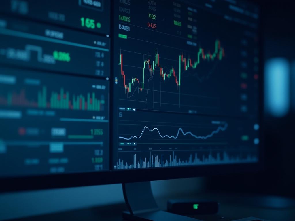 Professional Forex and CFD trading platform dashboard